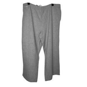 NWT Lauren by Ralph Lauren Active Deadstock Cotton Gray Wide Leg Sweatpants XL